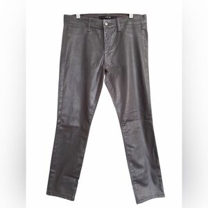 Joe's Jeans Metallic Dark Gray Skinny Jeans